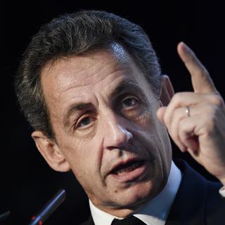 Le programme de Nicolas Sarkozy vire à droite. [afp - Jean-Sébastien Evrard]