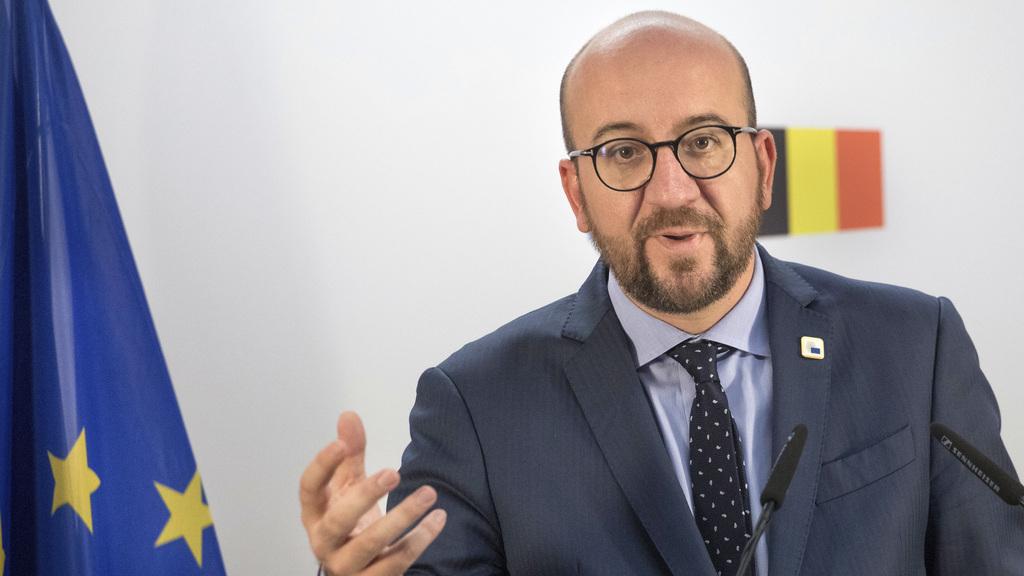 Le Premier ministre belge Charles Michel a confirmé qu'un accord a été trouvé dans son pays sur le traité de libre-échange avec le Canada. [AP Photo/Keystone - Olivier Matthys]