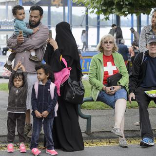 Intégration des musulmans en Suisse. [Keystone - Martial Trezzini]