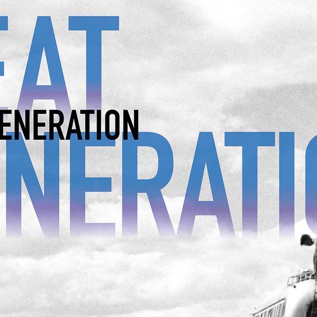 Affiche de l'expo "Beat Generation" au Centre Pompidou.