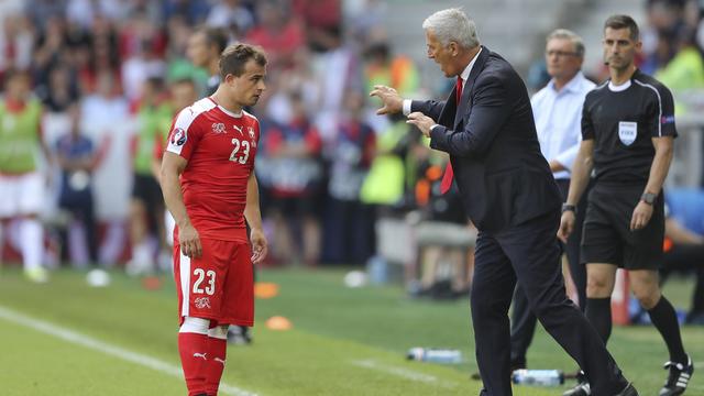 Xherdan Shaqiri sera le grand absent contre les Iles Féroé. [Thanassis Stavrakis]