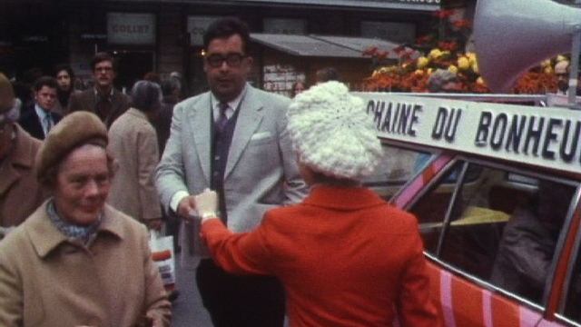 La Chaîne du Bonheur à Genève en 1971. [RTS]