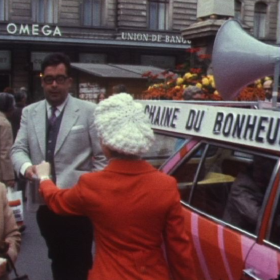 La Chaîne du Bonheur à Genève en 1971. [RTS]