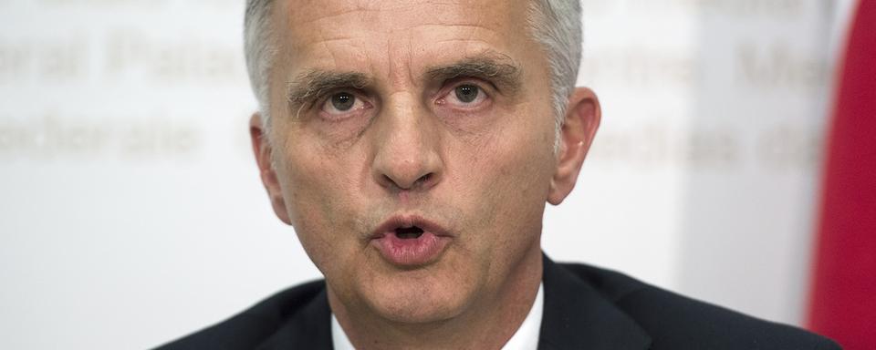 Le conseiller fédéral Didier Burkhalter. [Peter Schneider]