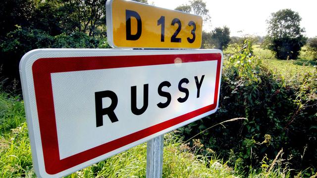 La commune française de Russy, dans le Calvados, s'est récemment jumelée avec le village de Russy, dans la commune de Belmont-Broye. [AFP - Mychele Daniau]