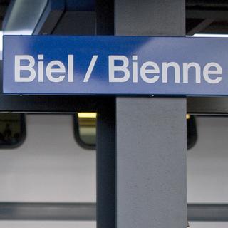 Les francophones de Bienne se disent moins bien traités. [keystone - Gaëtan Bally]