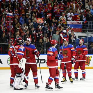 Les Russes n'ont plus remporté le titre mondial sur leurs terres depuis 1986. [Keystone - Pavel Golovkin]