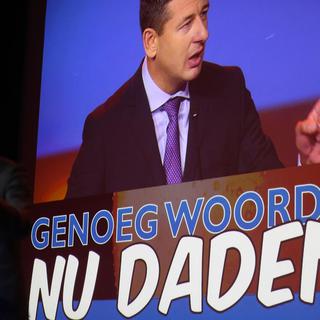 L'idée est d’exclure toute alliance avec l’extrême droite du Vlaams Belang. [Belga/AFP - Nicolas Maeterlinck]