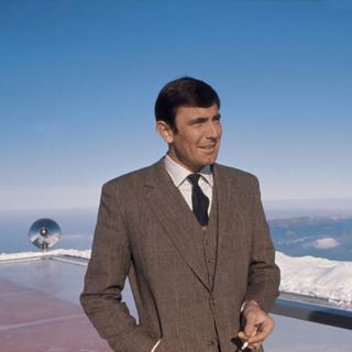 George Lazenby en James Bond dans "Au service secret de sa Majesté" (1969). [Danjaq/EON/UA / The Kobal Collection/AFP]