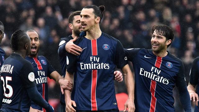 Les Parisiens compteront notamment sur Ibrahimovic, auteur de 38 buts cette saison. [Christophe Petit Tesson]