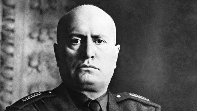 Benito Mussolini en avril 1936. [key - AP Photo]