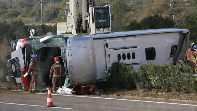 L'accident a eu lieu sur l'AP-7 à la hauteur de Freginals, en Espagne. [Jaume Sellart]