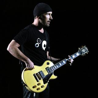 The Edge, guitariste de U2. [Keystone/AP photo/CP - Aaron Harris]