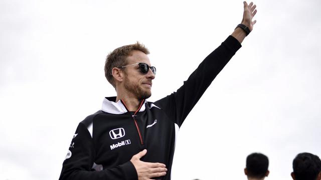 Button dit adieu au monde de la F1. [Franck Robichon]