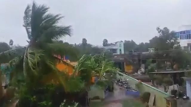 Le cyclone Vardah est considéré comme le pire à avoir frappé Chennai depuis plus de 20 ans.