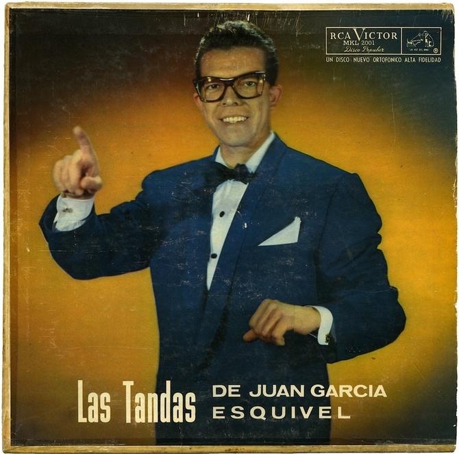 La pochette de l'album "Las Tandas" de Juan Garcia Esquivel, 1956. [RCA Victor]