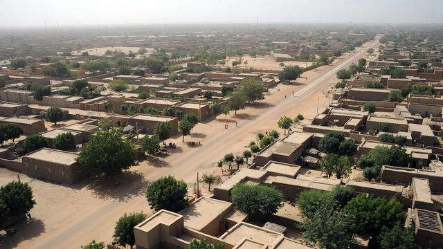 La ville de Gao, à l'est du Mali. [keystone - Pascal GUyot]