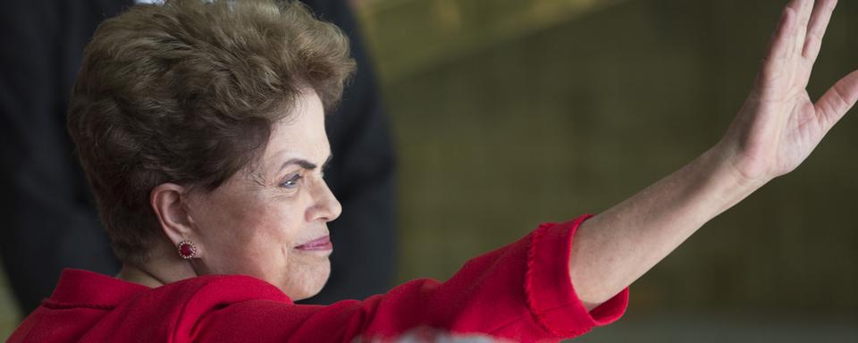 La présidente brésilienne déchue Dilma Rousseff. [Keystone - Leo Correa]