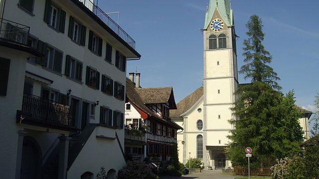 Les cloches de l'église réformée de Wädenswil (ZH) font débat. [CC-BY-SA - Michael D. Schmid]