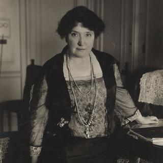 La cantatrice australienne Nellie Melba en 1925. [AFP - Culver Pictures / The Art Archive / The Picture Desk]