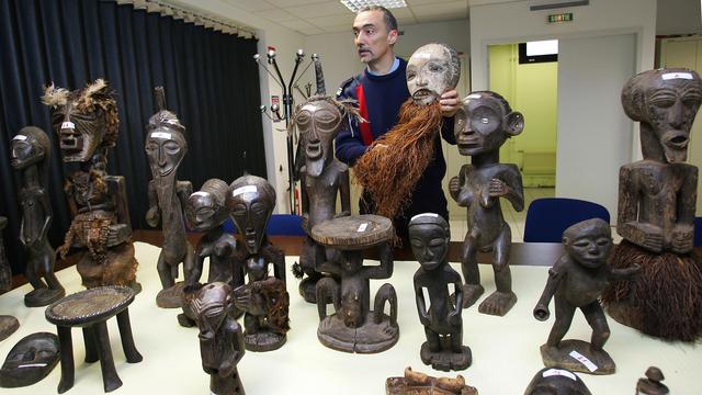 Trafic d'objets d'art. [AFP - Frederick Florin]