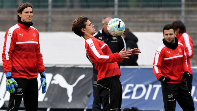 En l'absence de Xherdan Shaqiri, Valentin Stocker constituera l'une des principales armes offensives de la Nati face aux Iles Féroé. [Samuel Golay]