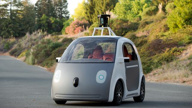 Prototype de la voiture sans chauffeur de Google. [Google]