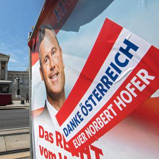 Le parti d'extrême-droite FPO de Norbert Hofer avait recouru contre le résultat de l'élection. [Christian Bruna]