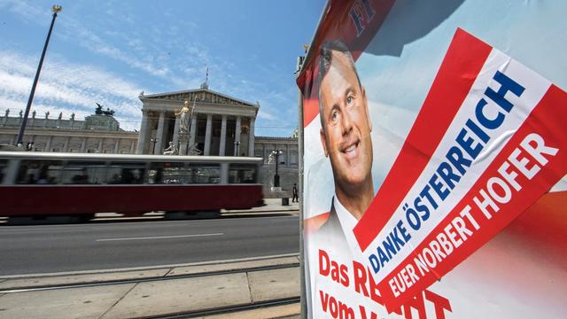 Le parti d'extrême-droite FPO de Norbert Hofer avait recouru contre le résultat de l'élection. [Christian Bruna]