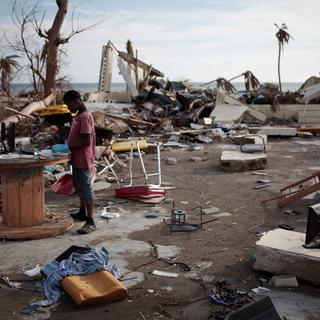 Un mois après le passage de l'ouragan Matthew en Haïti, les stigmates de la catastrophe restent impressionnants. [Reuters - Andres Martinez Casares]