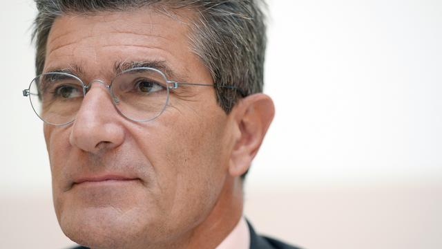 Patrick Odier, président de l'Association suisse des banquiers (ASB). [Keystone - Walter Bieri]