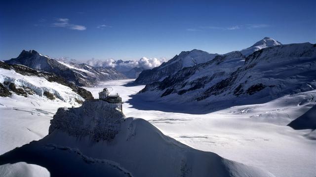 Le glacier d'Aletsch. [KEYSTONE - Martin Ruetschi]