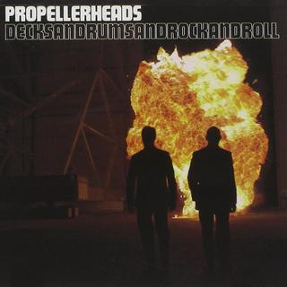 La pochette de "Decksandrumsandrockandroll" de Propellerheads. [Wall Of Sound Records]