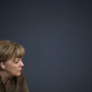 Ce jeudi sera une longue journée de négociations pour Angela Merkel. [EPA/Keystone - Michael Kappeler]