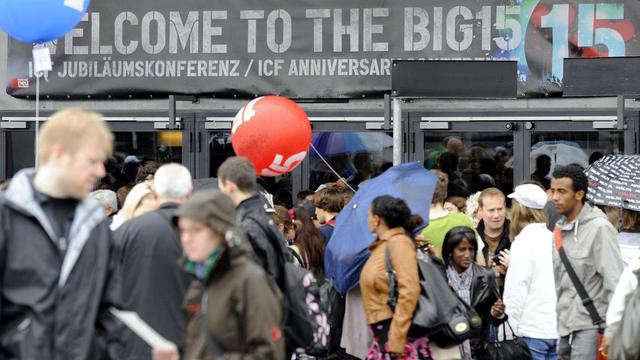 Congrès de l'ICF en 2011 à Zurich. [Keystone - Walter Bieri]