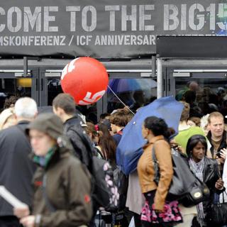 Congrès de l'ICF en 2011 à Zurich. [Keystone - Walter Bieri]