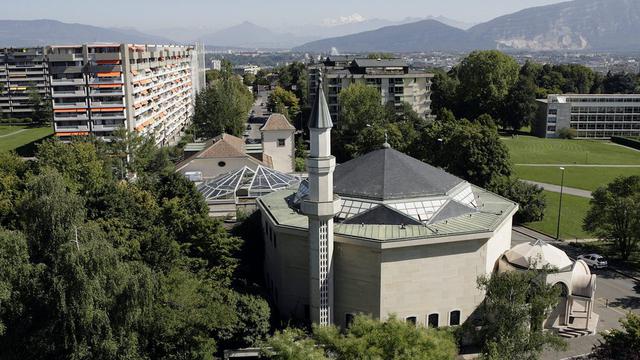 Deux imams de la Mosquée de Genève ont été fichés S. [Keystone - Salvatore Di Nolfi]