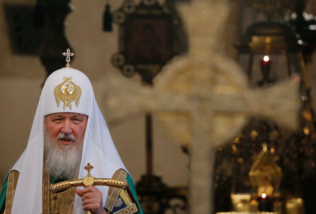 Le patriarche Russe Kirill. [Reuters - Maxim Shemetov]
