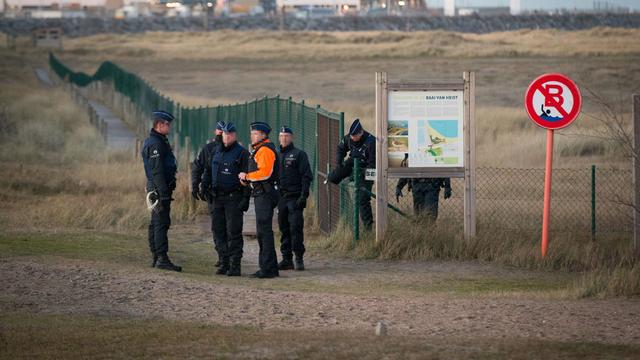 La Belgique a rétabli ses contrôles aux frontières avec la France pour prévenir un éventuel afflux de migrants en cas d'évacuation de la "jungle" de Calais. [AFP - Kurt Desplenter - Belga]