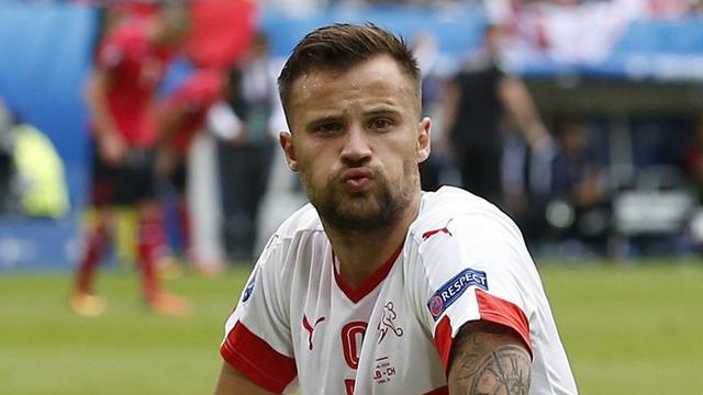 Seferovic n'a pas réussi à marquer contre l'Albanie malgré plusieurs occasions. [EPA/Keystone - Laurent Dubrule]