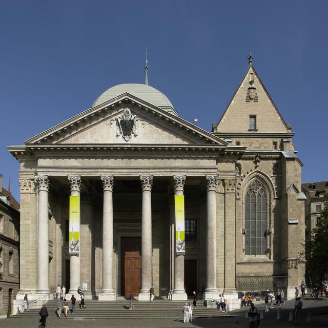 La Cathédrale St-Pierre à Genève. [CC BY SA - Yann]