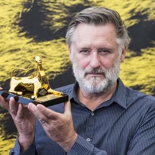 L'acteur américain Bill Pullman a été récompensé à Locarno pour l'ensemble de sa carrière. [Keystone - Alexandra Wey]