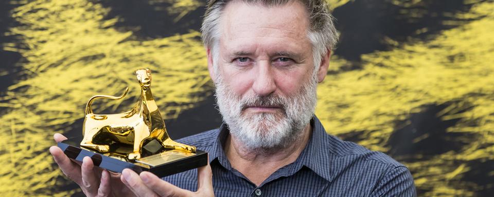 L'acteur américain Bill Pullman a été récompensé à Locarno pour l'ensemble de sa carrière. [Keystone - Alexandra Wey]