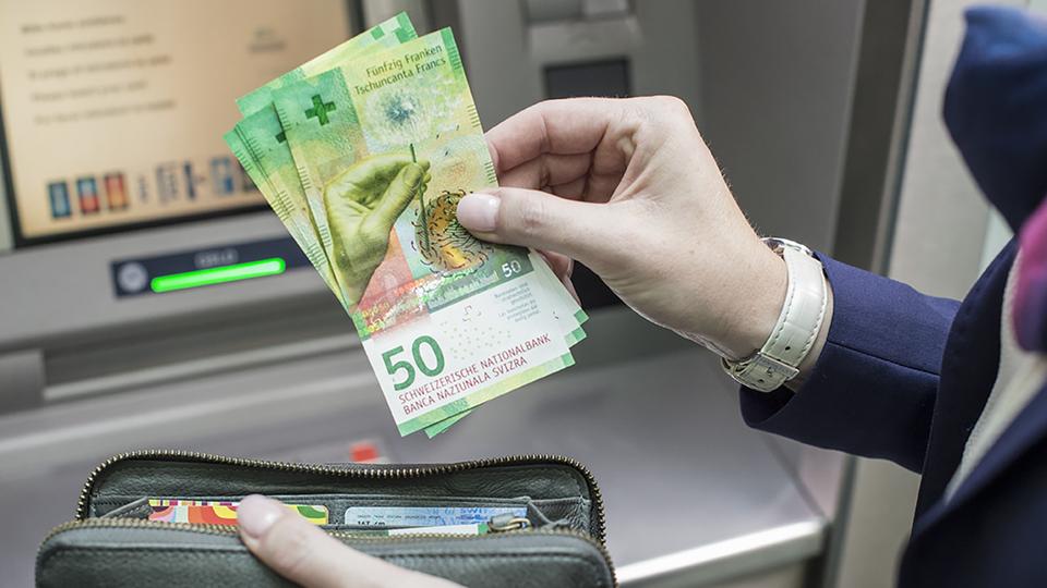 Le nouveau billet de 50 francs est disponible. [BNS]