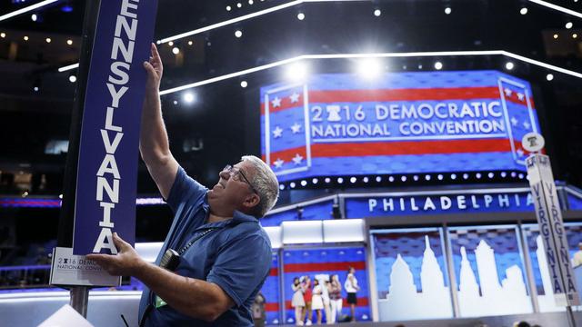 La convention démocrate s'ouvre ce lundi 25.07.2016 à Philadelphie. [AP/Keystone - Matt Rourke]