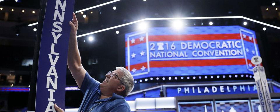 La convention démocrate s'ouvre ce lundi 25.07.2016 à Philadelphie. [AP/Keystone - Matt Rourke]