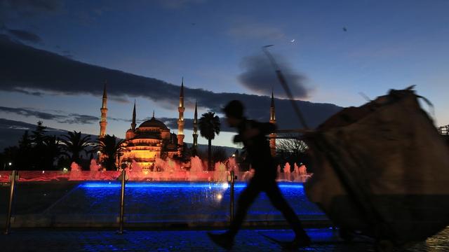 La Mosquée bleue dans le quartier de Sultanahmed à Istanbul. [AP Photo/Keystone - Lefteris Pitarakis]