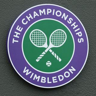 Logo du tournoi de Wimbledon. [AFP - Alexey Filippov]