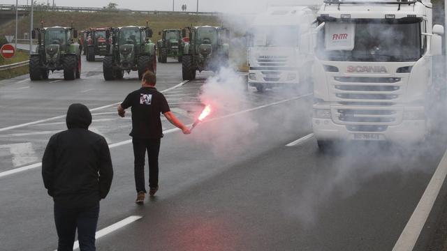Manifestants à Calais. [Thibault Vandermersch]