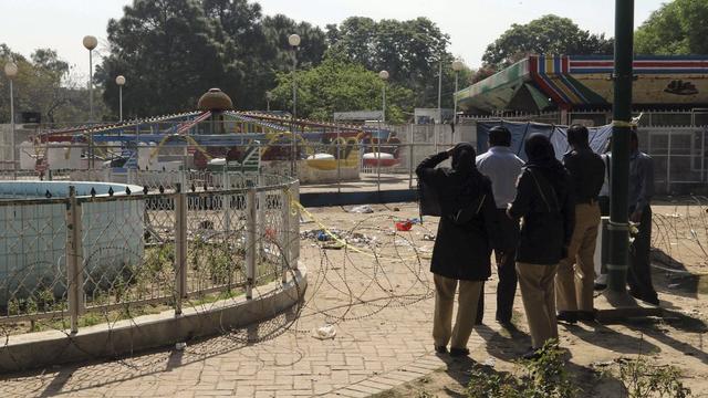 L'attentat perpétré dans un parc a tué de nombreux enfants. [Rahat Dar]